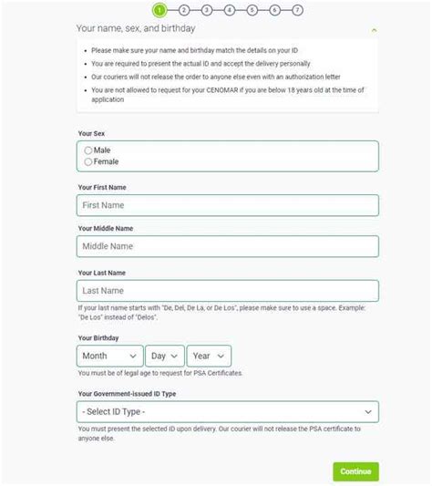 cenomar online appointment|PSA (NSO) Online: CENOMAR .